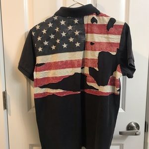 Ralph Lauren Denim & Supply Short Sleeve Navy Polo